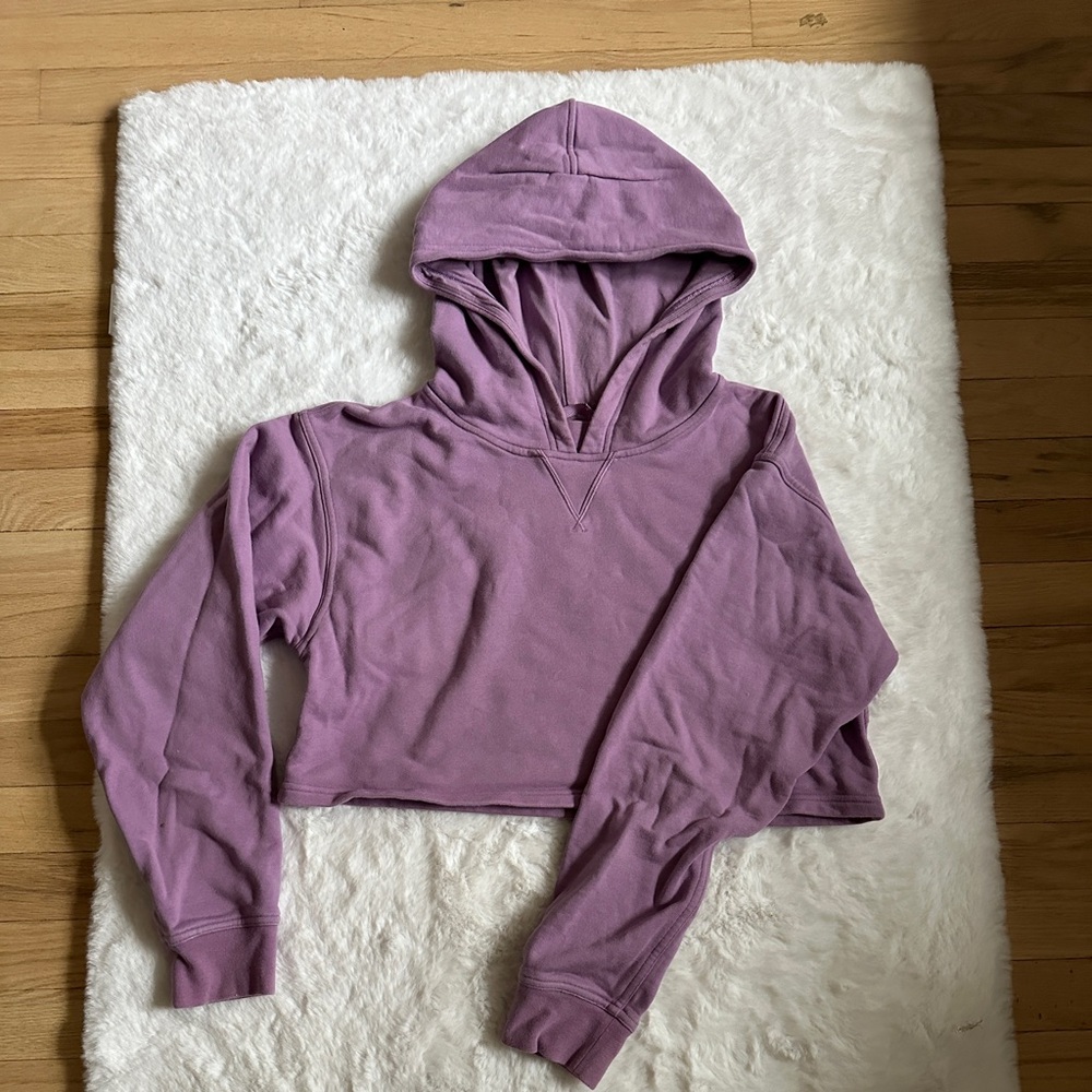Lululemon All Yours Cropped Hoodie